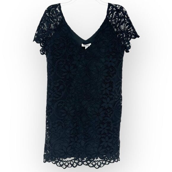 BB DAKOTA NWT LITTLE BLACK DRESS LACE OVERLAY WITH‎ LINING - Picture 7 of 10